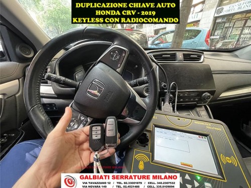 Duplicazione chiavi Honda Acura