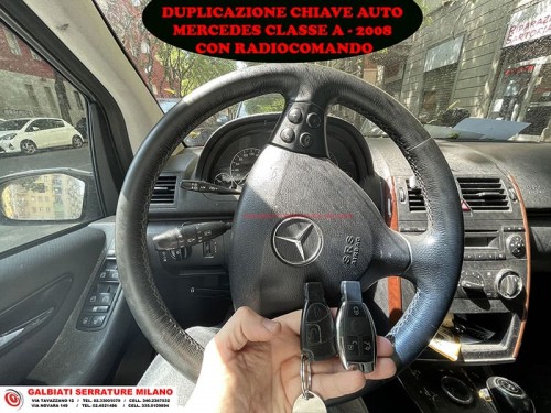 Duplicazione chiavi Mercedes