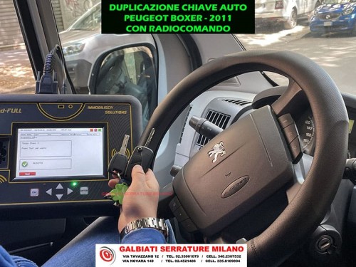 Duplicazione chiavi Peugeot
